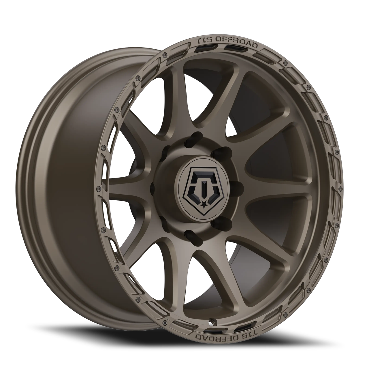 Tis 563Bz 20x9 8x170 Bright Satin Bronze 0mm Wheels