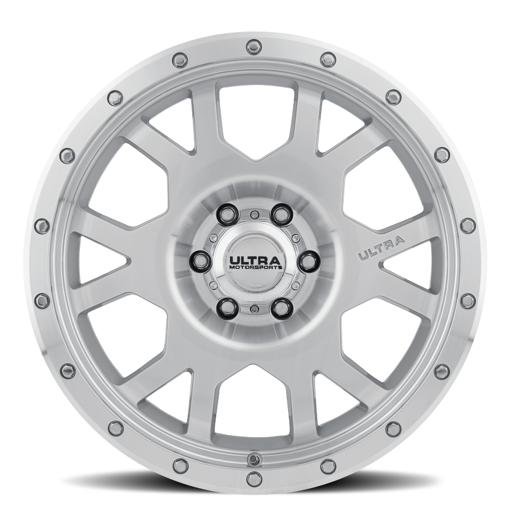 Ultra Hammer Rims Ultra 113M Wheels Rims 20x9 6x135 Silver Machined 18mm | 113M-296318