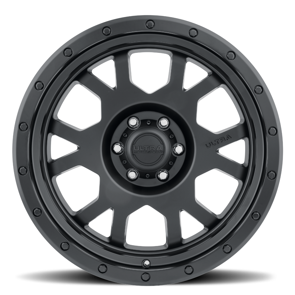 Ultra 113Sb 20x10 6x135 Satin Black -19mm Wheels