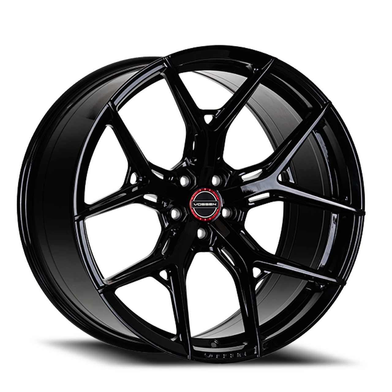 Vossen Hf5 20x10.5 5x114.3/5x4.5 Gloss Black 45mm Wheels