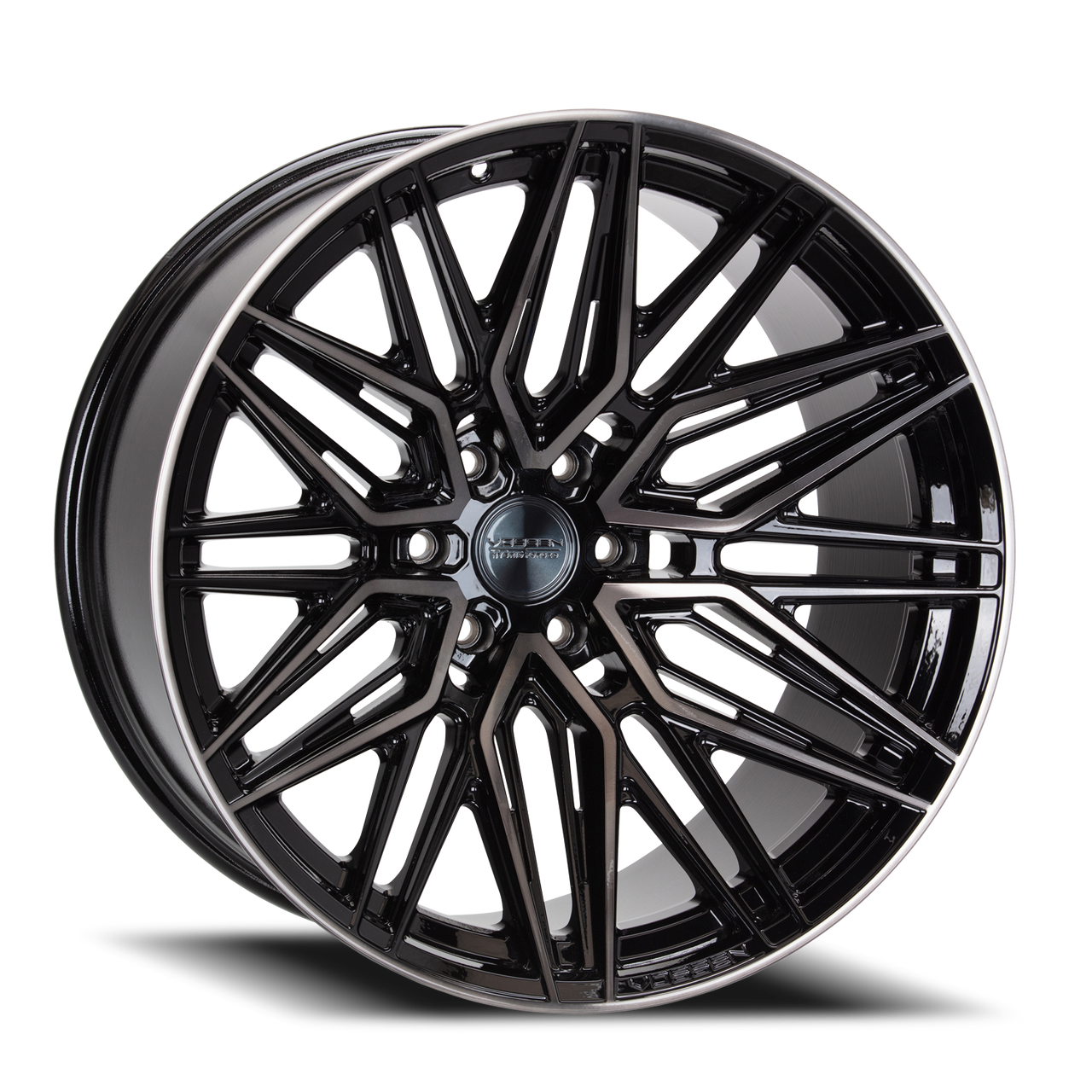 Vossen Hf65 22x10 6x135 Tinted Gloss Black 18mm Wheels