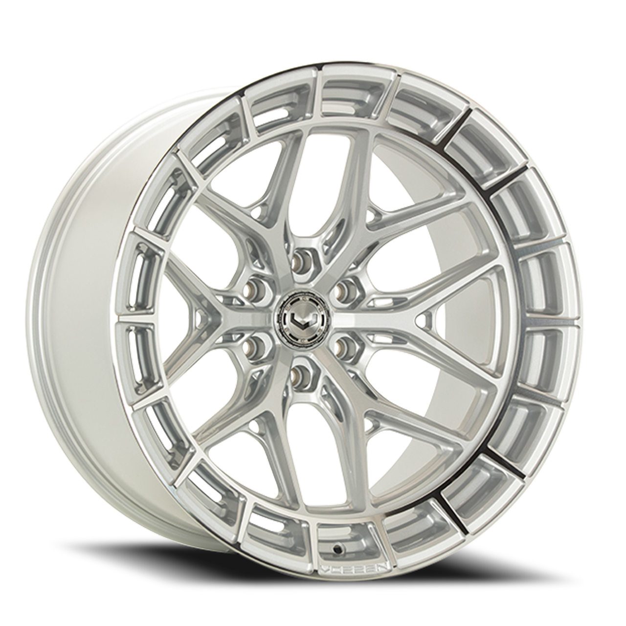 Vossen Hfx1 20x9.5 6x139.7/6x5.5 Silver Polished 15mm Wheels