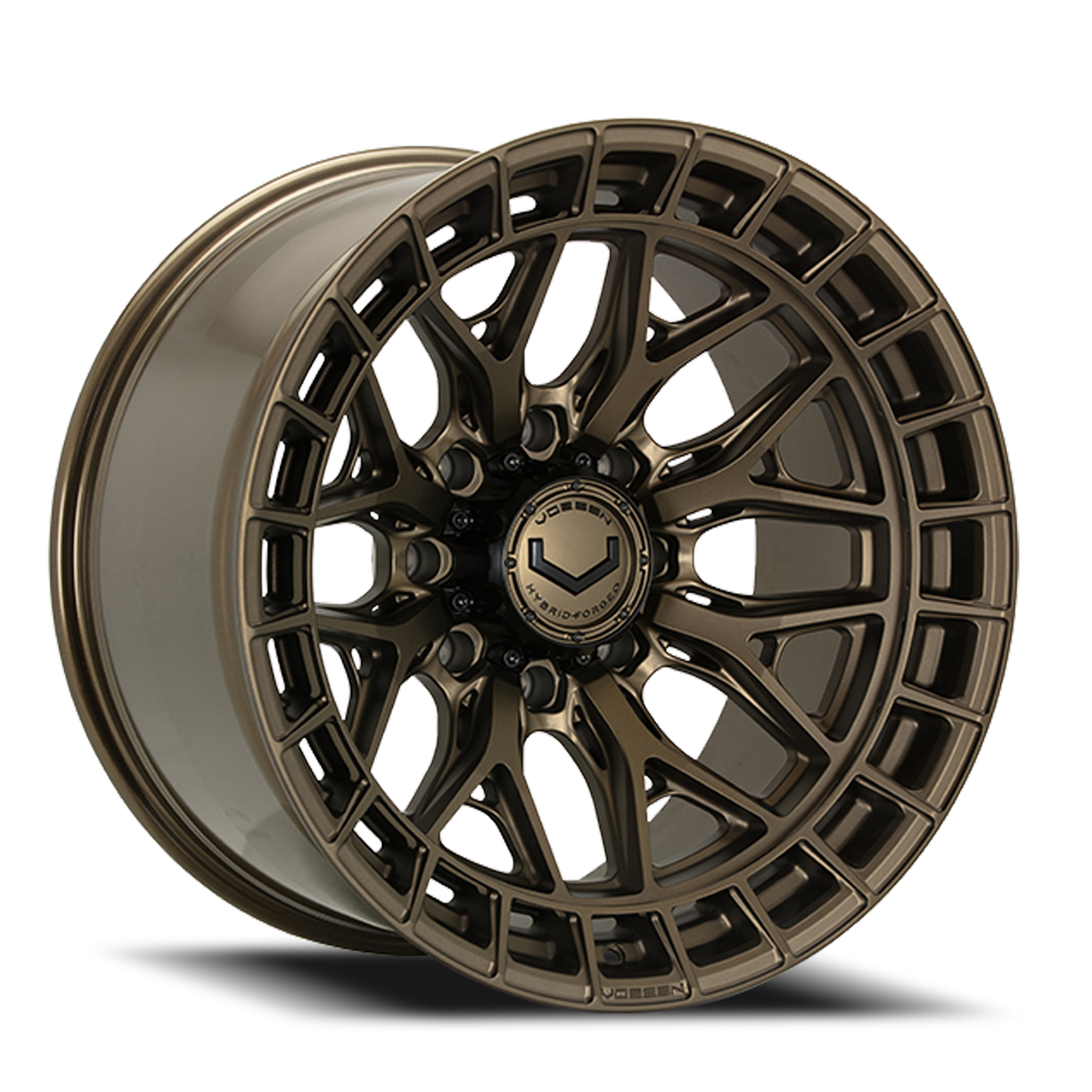 Vossen Hfx1 24x12 8x180 Terra Bronze 44mm Wheels