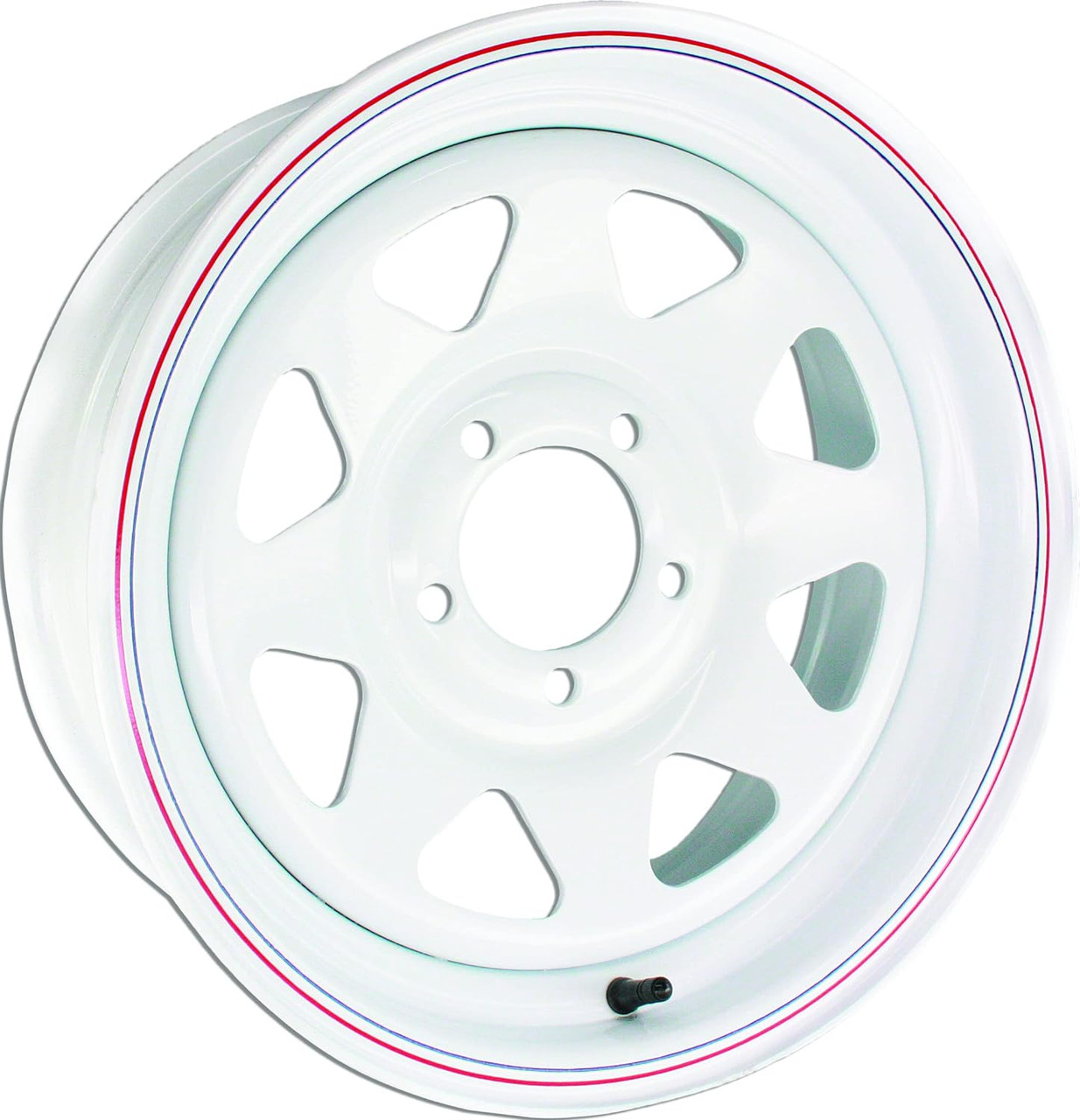 Allied Wheel Spoke Trailer 14x5.5 5x114.3 White 0mm Wheels