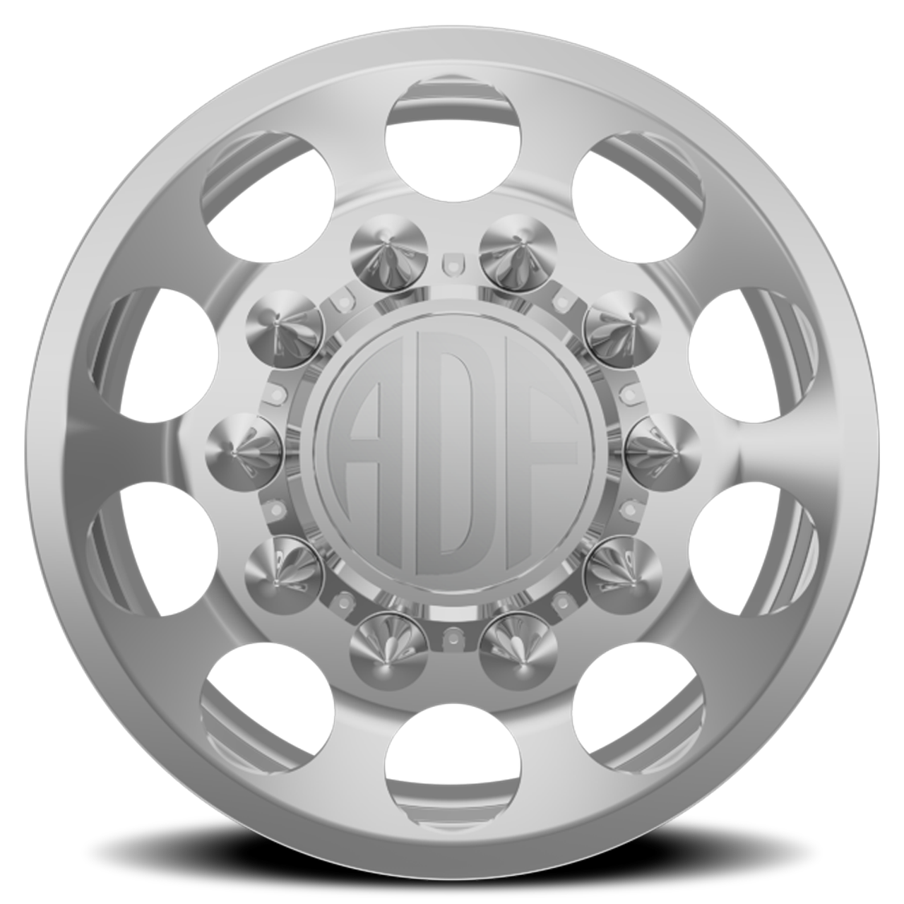 ADF Wheels Big Mac 22x8.25 8x200 Polished 144mm Wheels