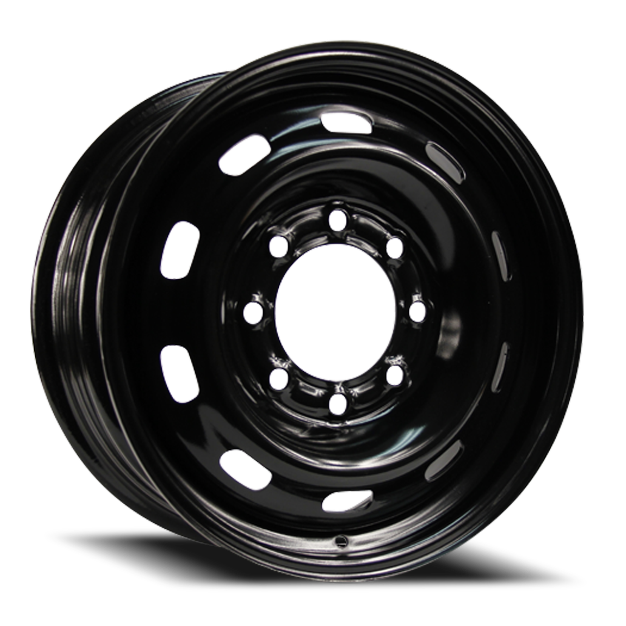 Rtx Steel Oe Style 18x8 8x165.1/8x6.5 Black 25mm Wheels