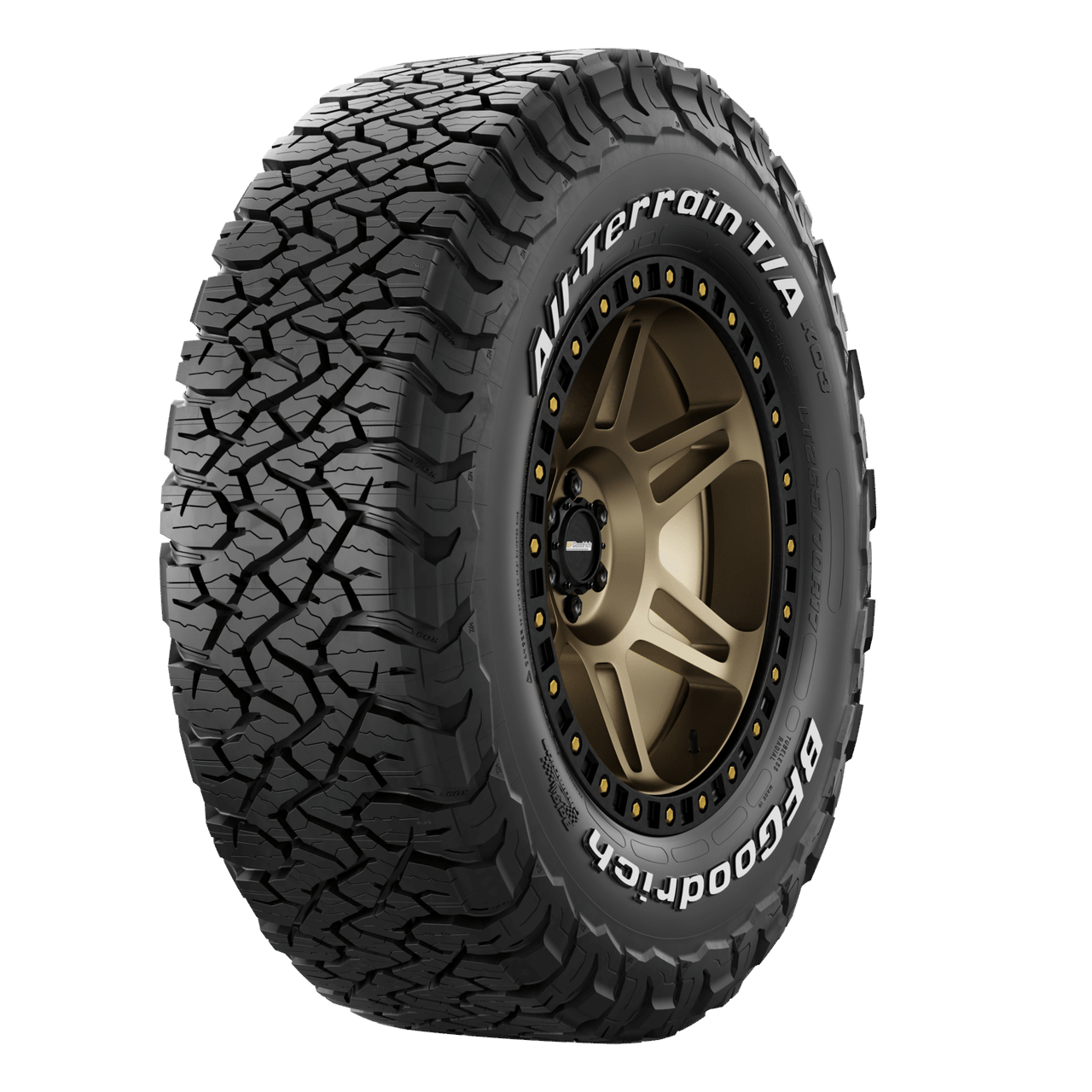 tatuboさん専用BFGoodrich タイヤホイールワイトレ① BfGoodrich All-Terrain T/A Ko3 285/65R18 Tires | BB Wheels