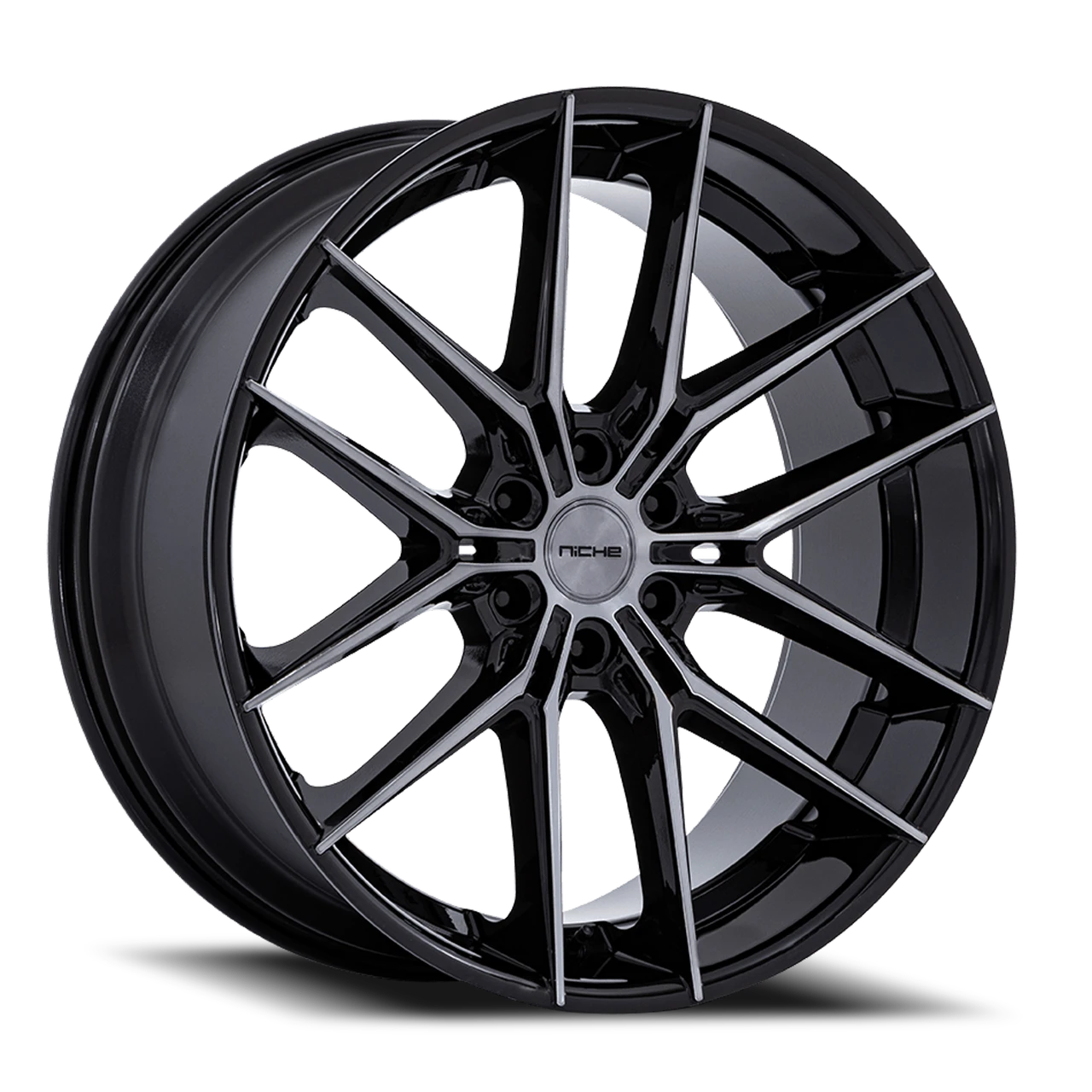 Niche Nc280 Prodigy 6 22x9.5 6x135 Black Dark 25 Wheels