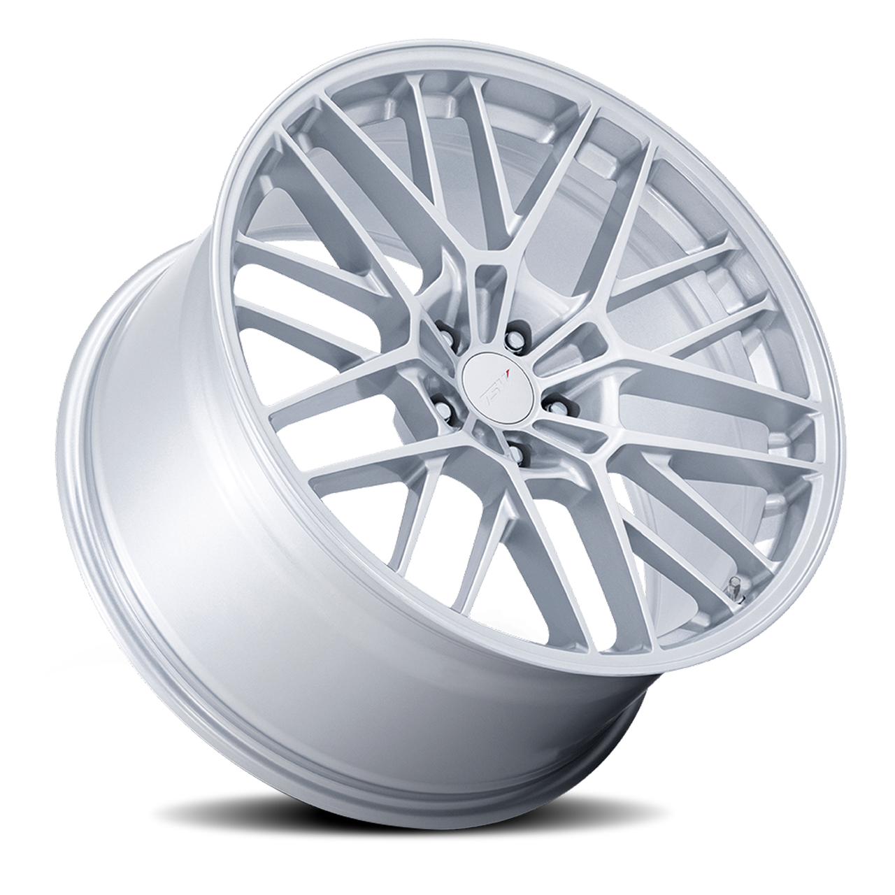 Tsw Tw001 Daytona 22x10.5 5x115 Gloss Silver 15mm Wheels