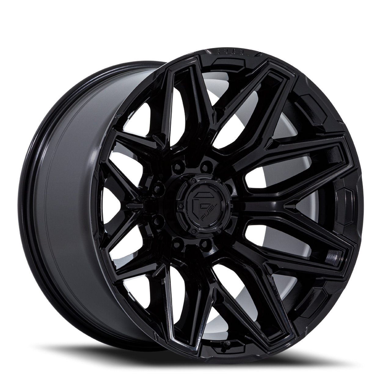 Fuel Flux 20x9 8x180 Gloss Black 1mm Wheels