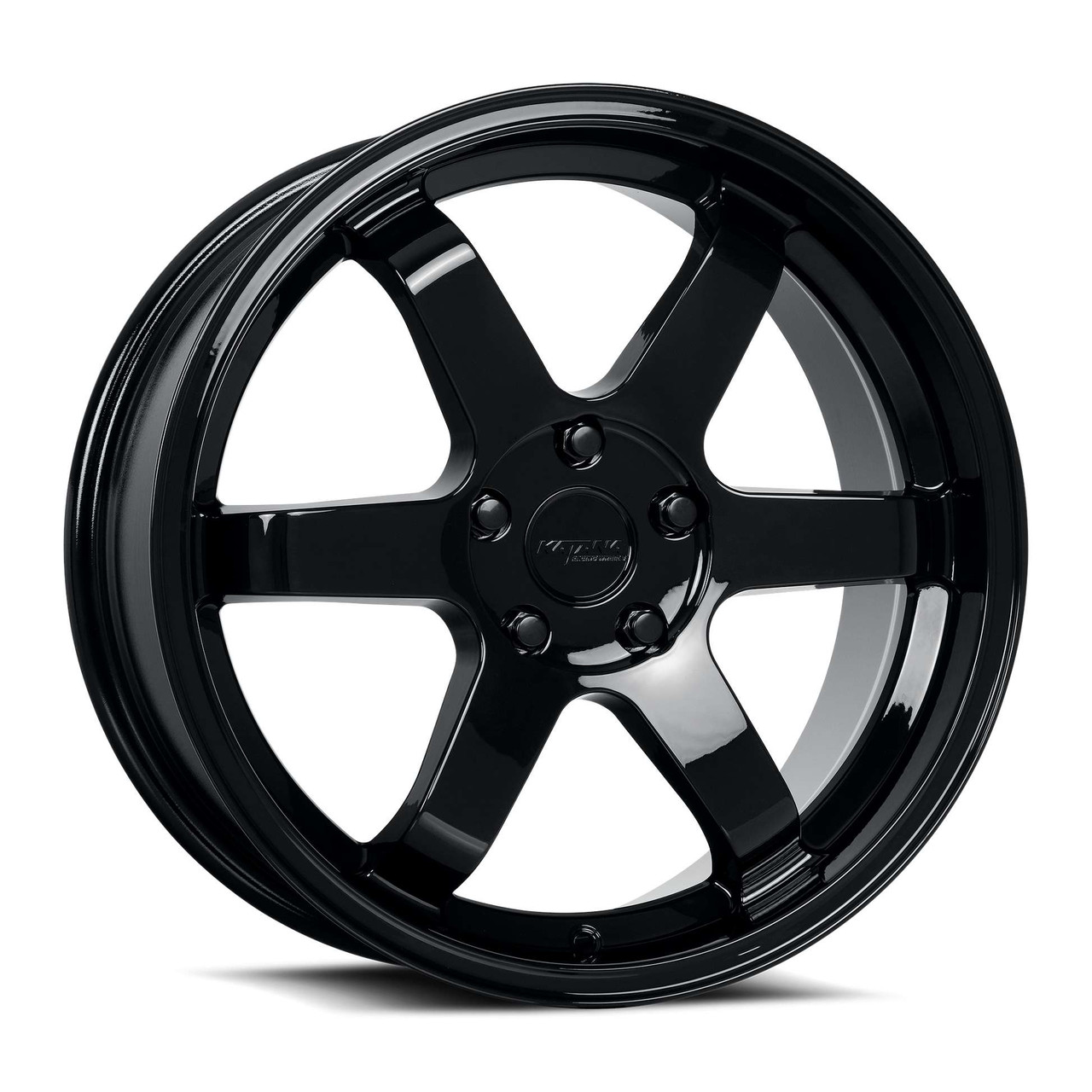 Katana Kr08 18x8 5x114.3/5x4.5 Gloss Black 40mm Wheels