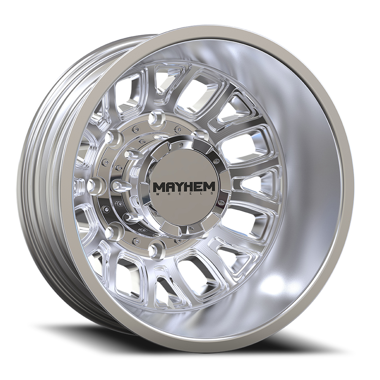 Mayhem Cogent 17x6.5 8x210 Polished -142mm Wheels