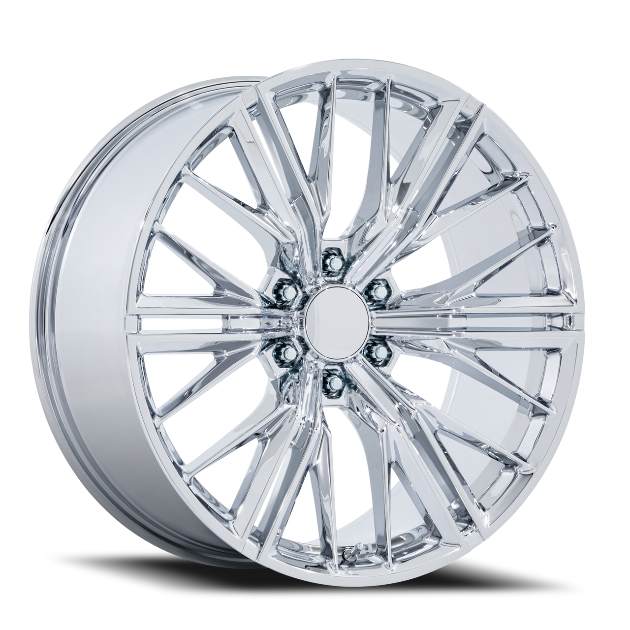 Performance Replicas Pr227 22x9.5 6x139.7 Chrome 18mm Wheels