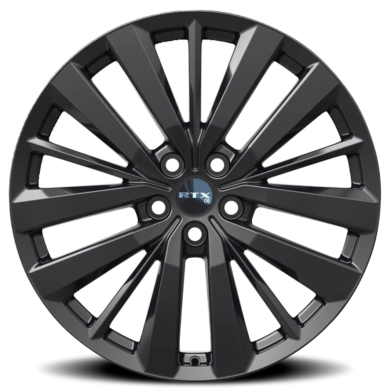 Apr 02 Rims RTX Ni-02 20x8 5x114.3/5x4.5 Gloss Black 45mm Wheels | BB Wheels