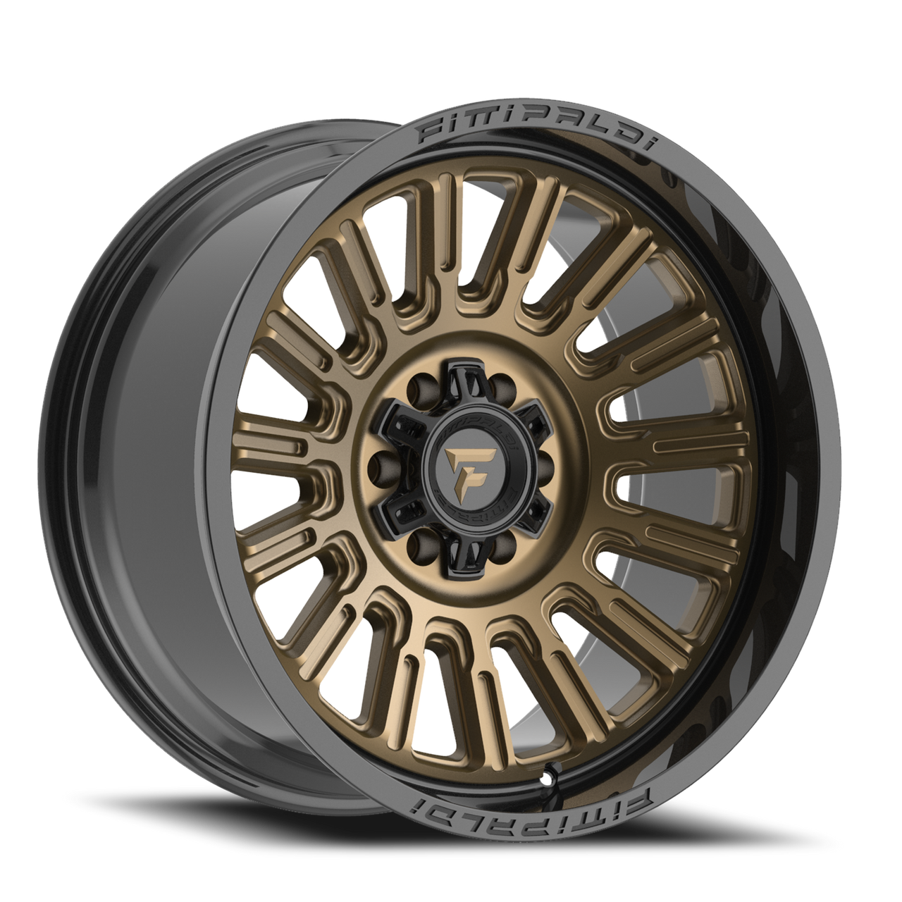 Fittipaldi Offroad Fa24Zb Wheels Rims 20x10 8x170 Bronze W/ Black