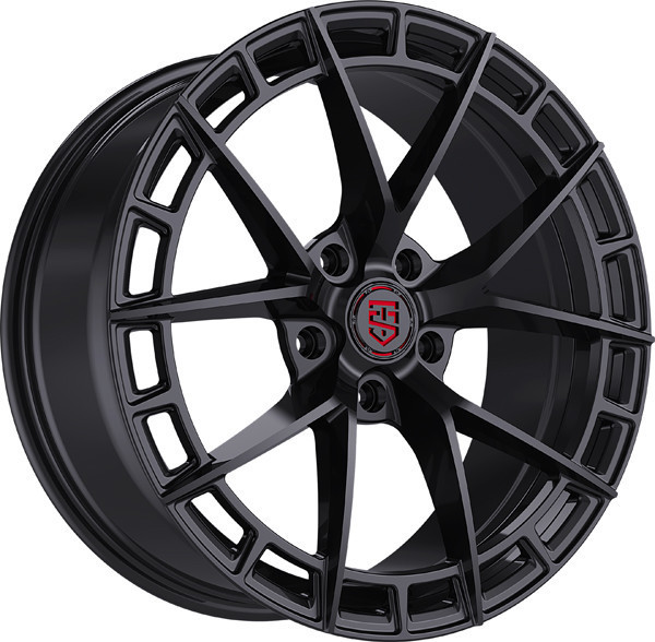 Tis 504B 17x7.5 5x120 Gloss Black 35mm Wheels