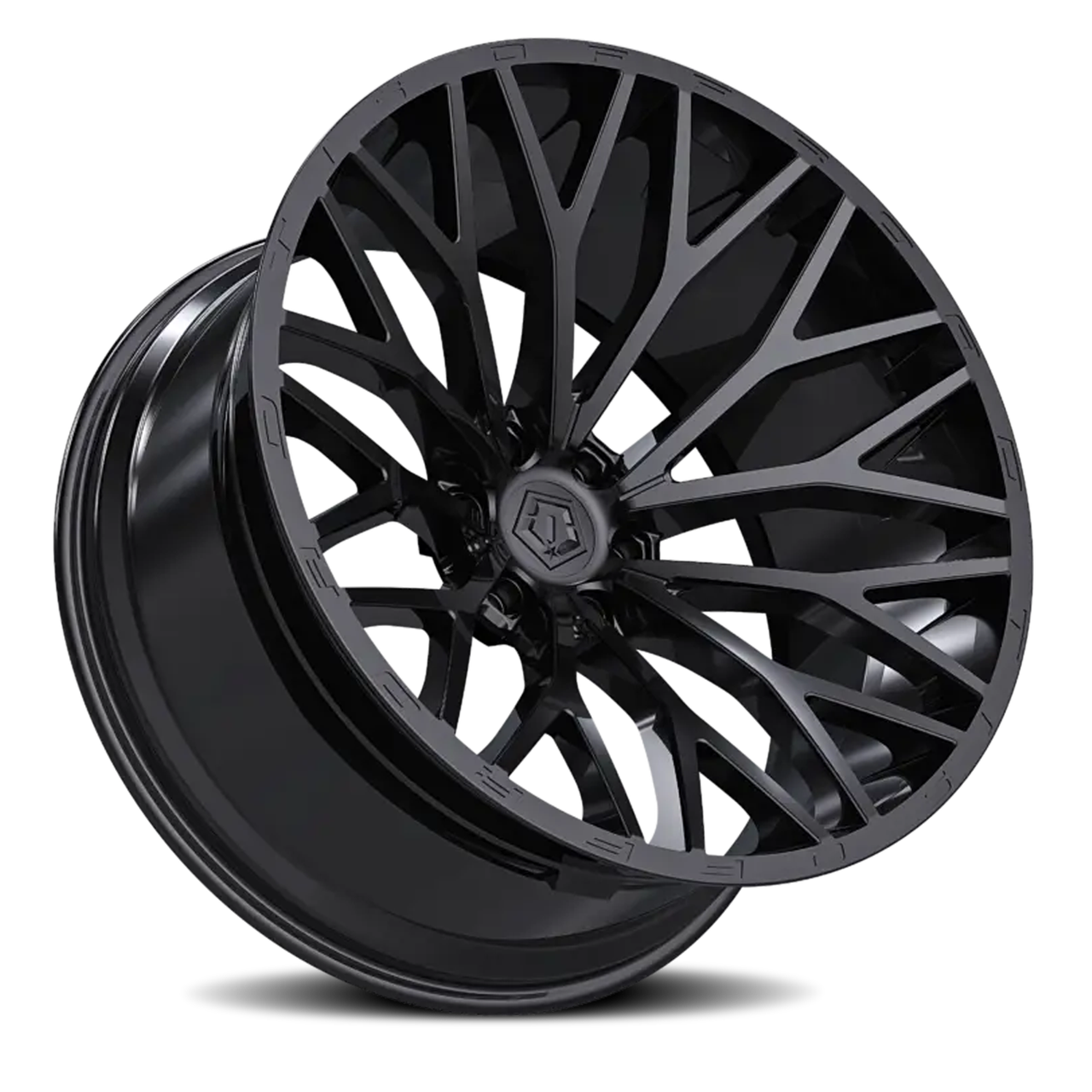 Tis 566B 18x9 5x127/5x5 Gloss Black 0mm Wheels | BB Wheels
