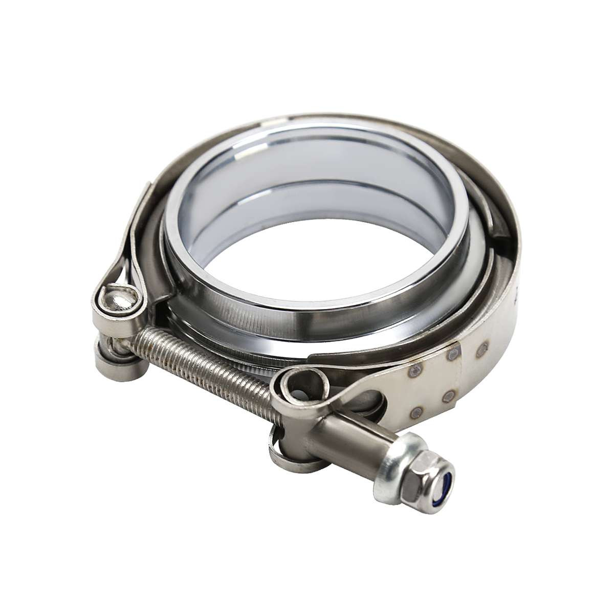 SpecD 2.5 Inch VBand Flange and Clamp Kit SPE VBFMS250