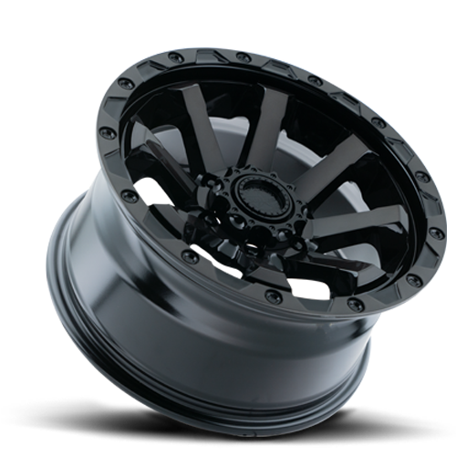 Capone Rims American Outlaw Capone 17x8.5 6x135 Satin Black 0mm Wheels