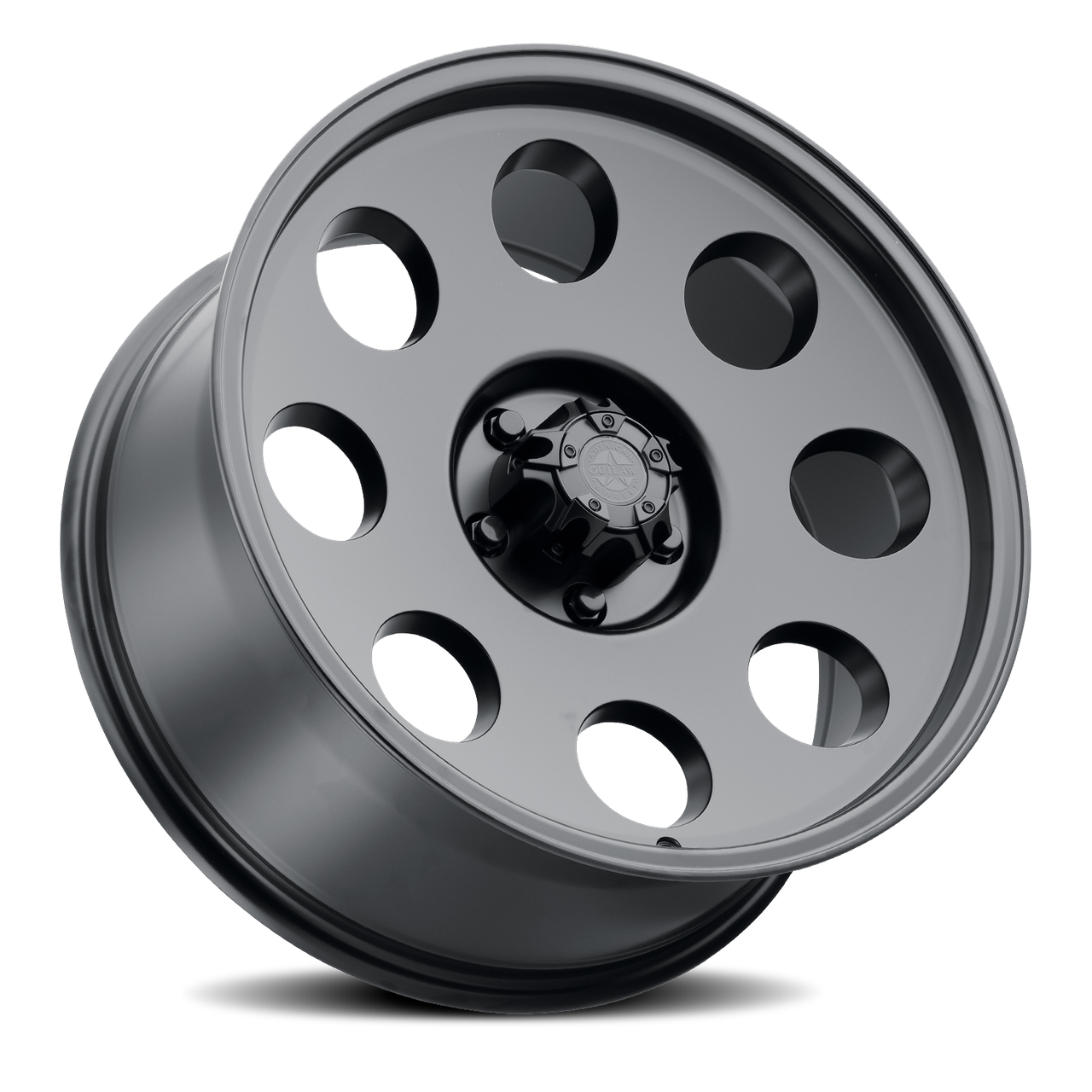 American Outlaw Dune 20x9 6x139.7 Satin Black 0mm Wheels