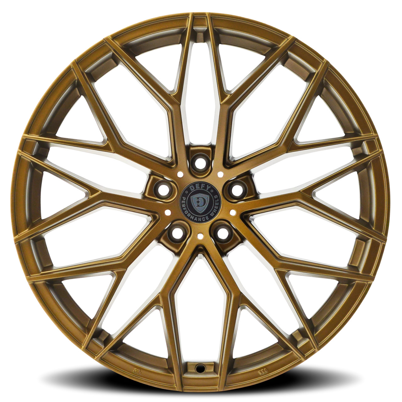 Defy D07 20x8.5 5x114.3/5x4.5 Satin Bronze 38mm Wheels