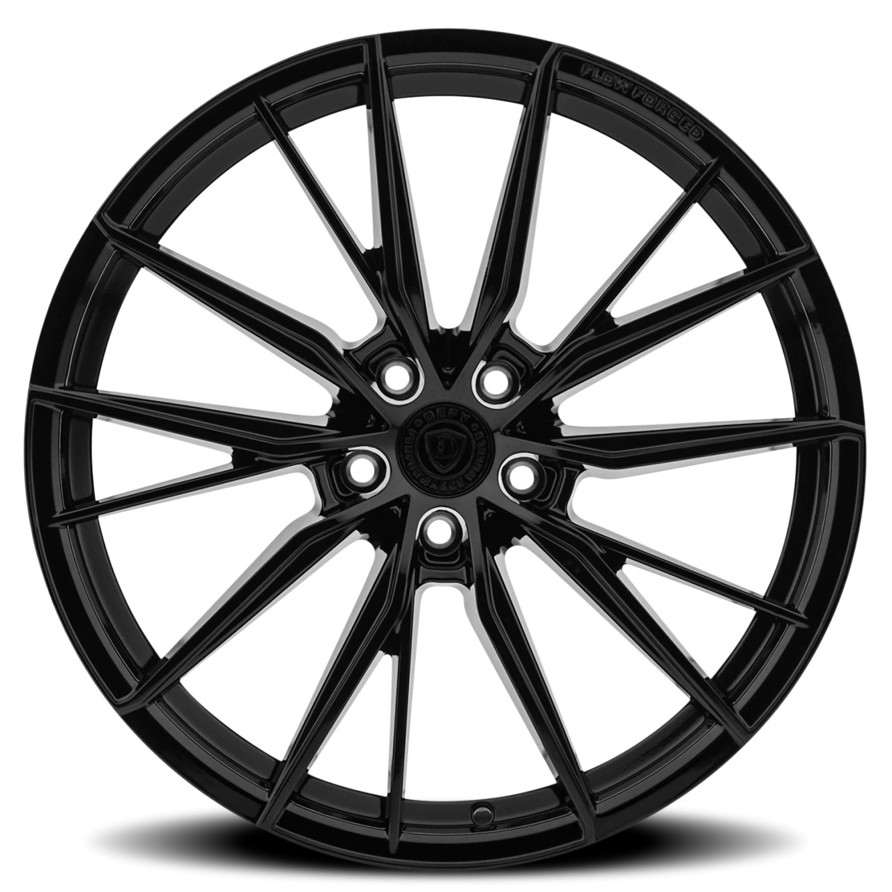 Defy D15 20x8.5 5x112 Gloss Black 32mm Wheels