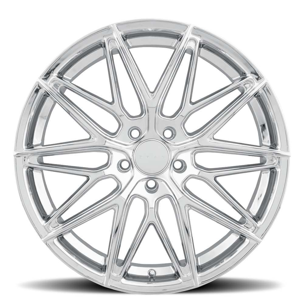 Drag Dr88 17x7.5 5x105 5x110 Chrome 40mm Wheels