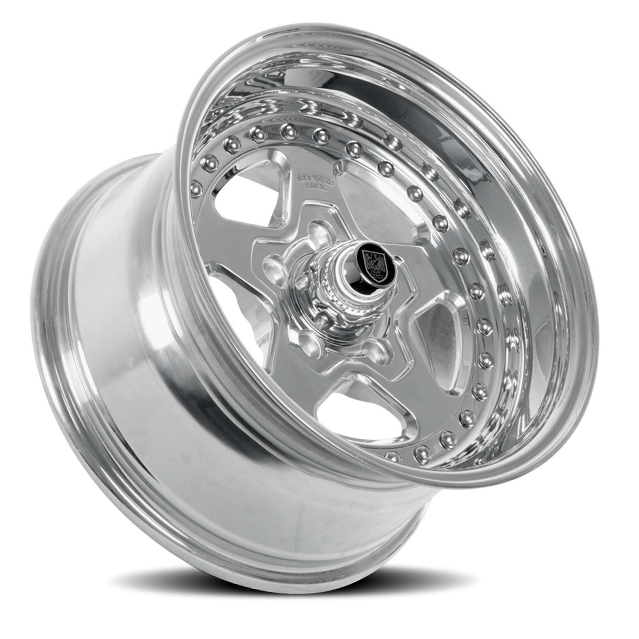 86038 Wheel Rim Center line Telstar 2.0 15x8 5x120.65 Polished 0mm Wheels