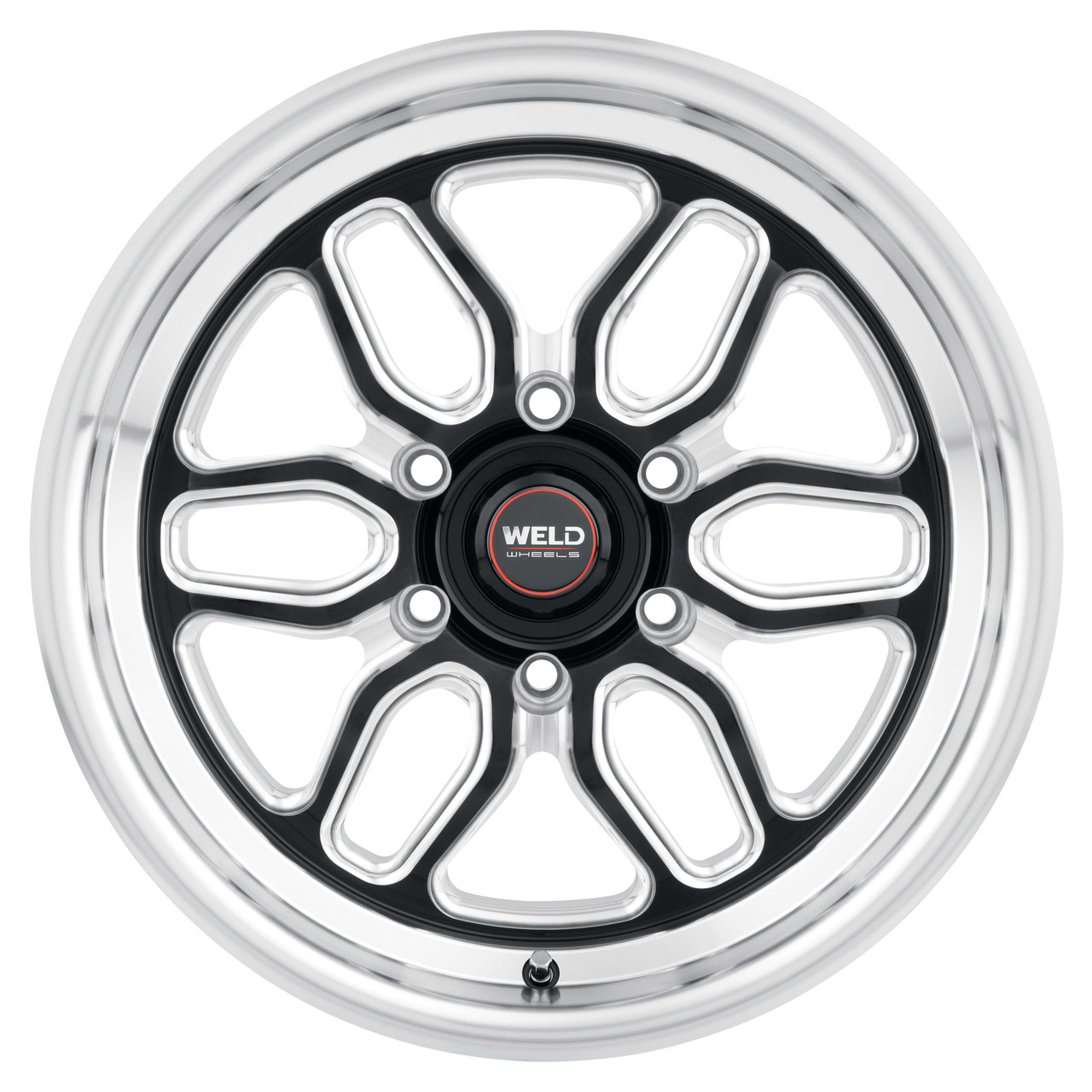 Weld Street Performance Laguna 6 Drag 17x11 6x127 Black 36 Wheels