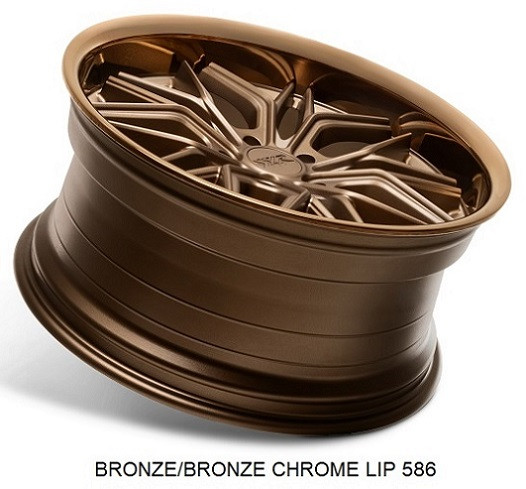 Xxr 586 20x9.5 5x120 Flat Bronze Bronze Stainless 35 Wheels