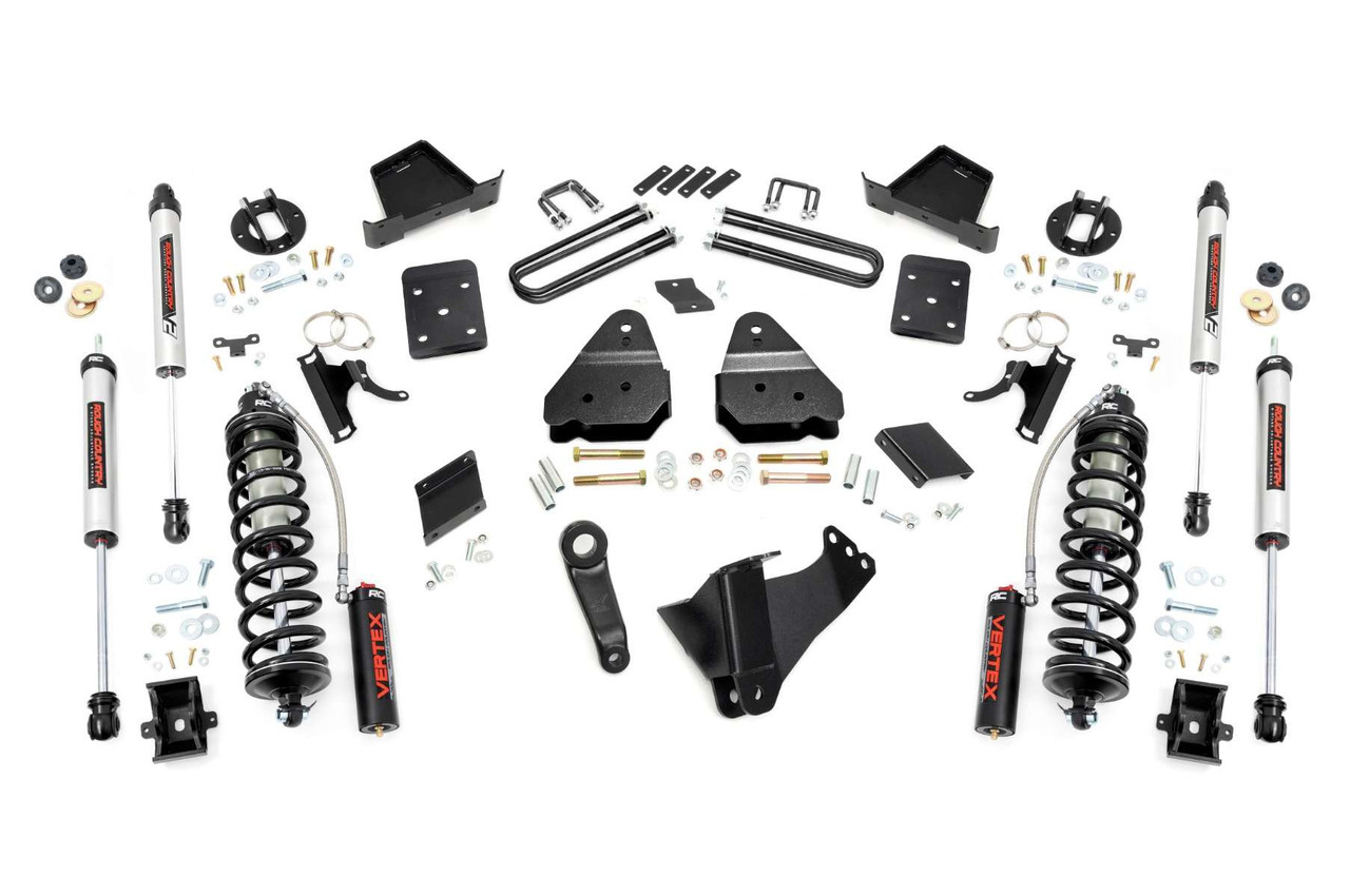 Rough Country 6 Inch Lift Kit - Diesel - OVLD - C/O V2 - Ford Super ...