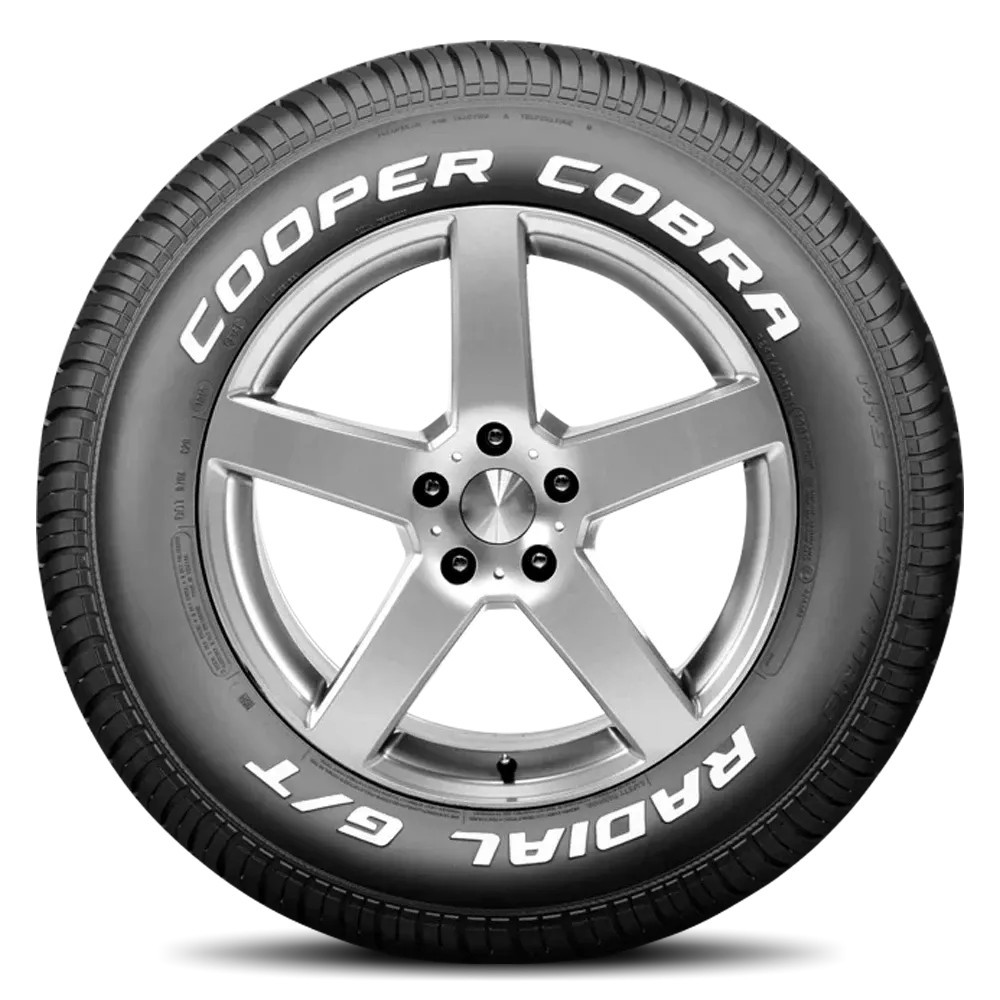 Cooper Cobra Radial G/T 215/70R15 White Letter Tires | 0