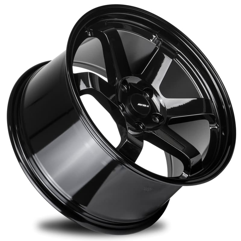 Avid.1 Av-06 17x8 4x100 Gloss Black 35mm Wheels