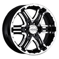 6x5.5 -44mm Chrome Wheel Rim Gear Alloy 752C Slayer 20x12 6x135//6x139.7