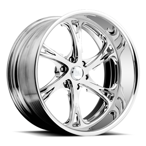 Us Mags Us714 Spur 6 Wheels Rims 24x10 6x139.7 Polished 30mm | US714P24007766L