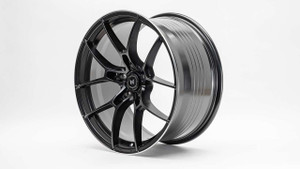 Mflow Racing MFR4 20x8.5 5x120 Black Machined 35mm Wheels