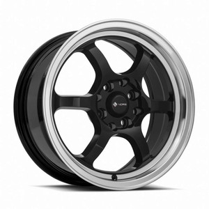 Vors Lt61 Wheels Rims 15x7 4x100 4x114.3 Gloss Black 35mm | LT6115708H35BK