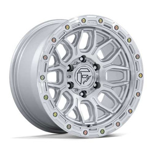 Fuel Fc881 Surge Wheels Rims 20x10 6x139.7 Gloss Silver W/ Machined Face -18mm | FC881SD20106818N