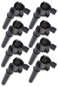 ACCEL Ignition Coil - SuperCoil -Ford 4 valve modular engine 4.6/5.4L‚ Black - 8 Pack | BDDP 140034K-8