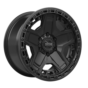 Torque Tw448R Blackhawk Wheels Rims 17x9 5x127 Satin Black W/ Gloss Black Lip -12mm | TW448R-17907337-12
