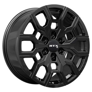 RTX Gm08 Wheels Rims 20x9 6x139.7 Gloss Black 20mm | 083542