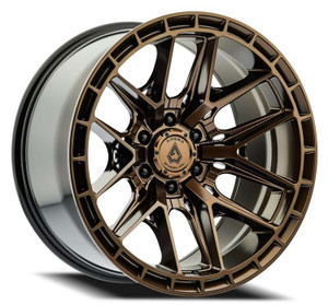 Arena A114 Battle Wheels Rims 18x9 6x135 Smoked Bronze W/ Tinted Clear 1mm | A114189089P00118