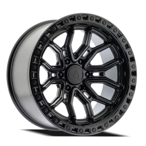 Arena A120 Terra 20x10 6x139.7 Black Black Lip -18mm Wheels
