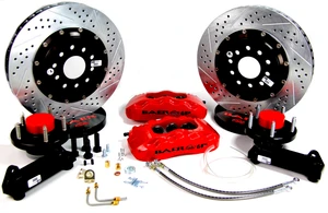 Baer Brake Systems "Baer Brakes 13"" Pro+ Front Brake Kit Silver SDZ Std. Studs" | BKCZ 4261216S