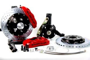 Baer Brake Systems "Baer Brakes 13"" Pro+ Front Brake Kit Red SDZ Std. Studs" | BKCZ 4301334R