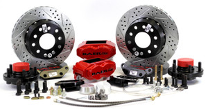 Baer Brake Systems "Baer Brakes 11"" SS4+ Front Brake Kit Silver SDZ Std. Studs" | BKCZ 4301441S