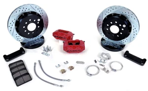 Baer Brake Systems "Baer Brakes 13"" SS4+ Rear Brake Kit Fire Red SDZ" | BKCZ 4302478FR