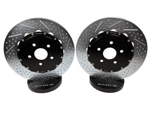 Baer Brake Systems EradiSpeed+ Rear 2-piece Performance Brake Rotors SDZ | BKCZ 2302064
