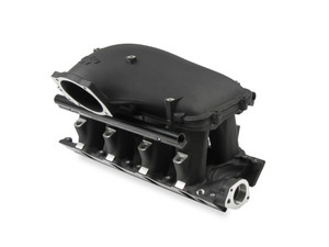 Holley EFI "8.2"" SBF Ford Hi-Ram EFI Manifold with Side Mount Top-Black" | GVMR 300-308BK