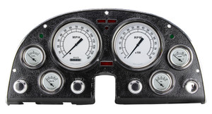 Classic Instruments Classic White 1963-67 Corvette Package | DTVM CO63CW